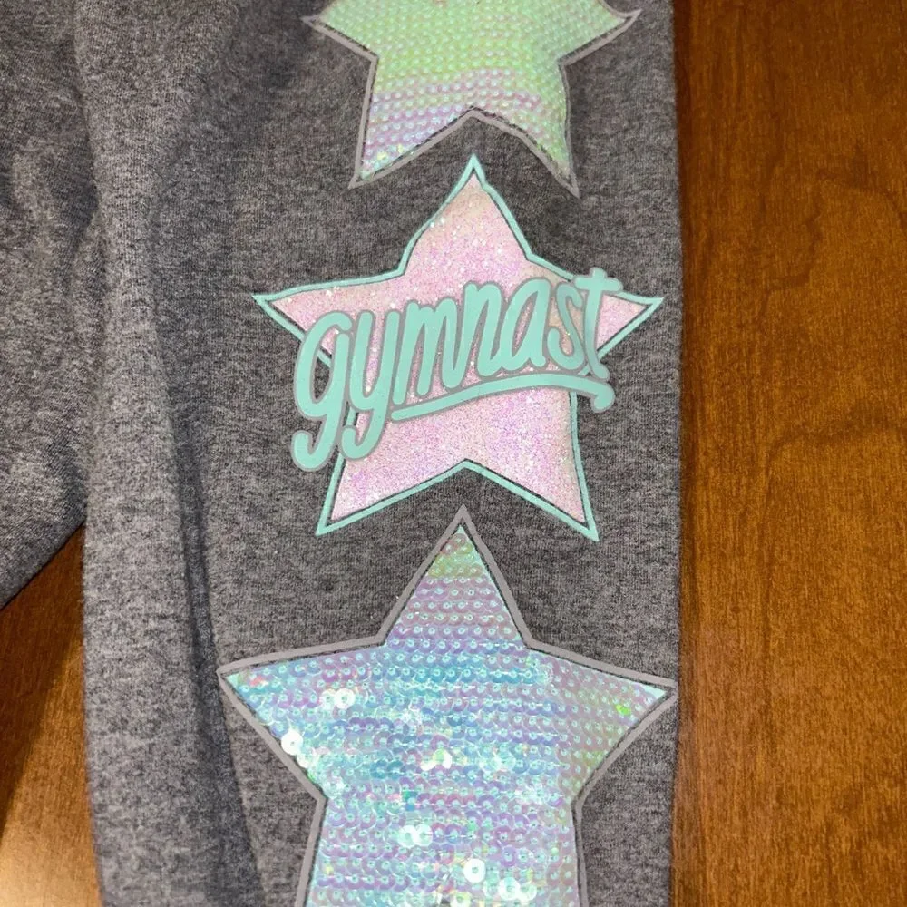 Justice bling leggings size 6